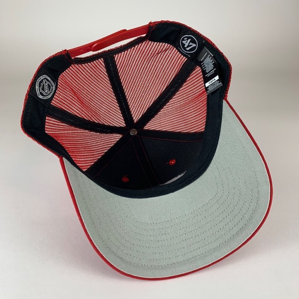 Washington Capitals NHL Red 47 Brand Snapback Trucker Hat - Picture 4 of 6